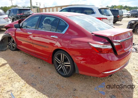 2016 Honda Accord Sport z USA, uszkodzony, nr VIN 1HGCR2F53GA046087